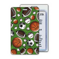 Luggage Tag w/ Sports 3D Lenticular Depth Effect - Stock (Blank)